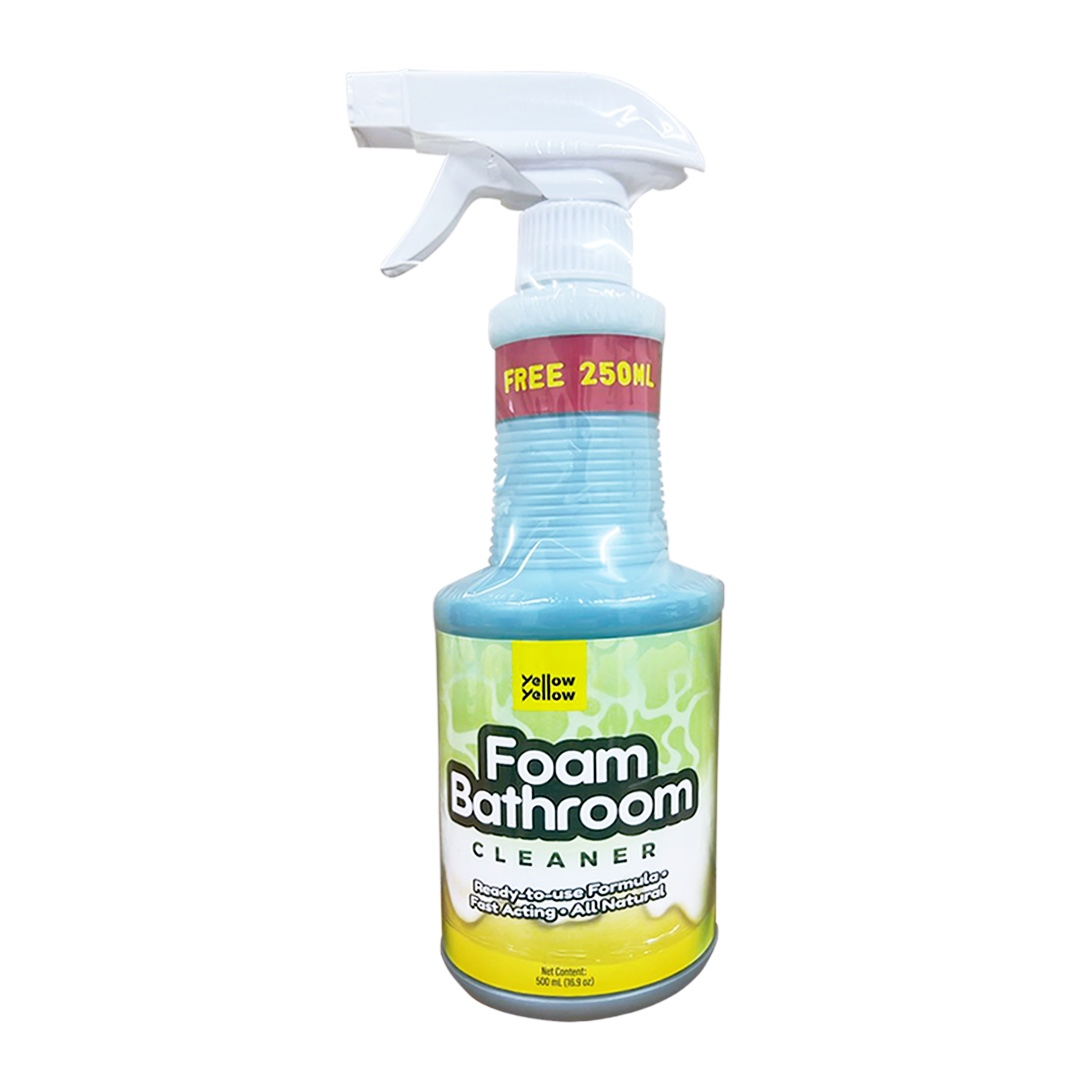 Yellowyellow FOAM Bathroom Cleaner Fast Acting 500ML FREE 250ML HC-415